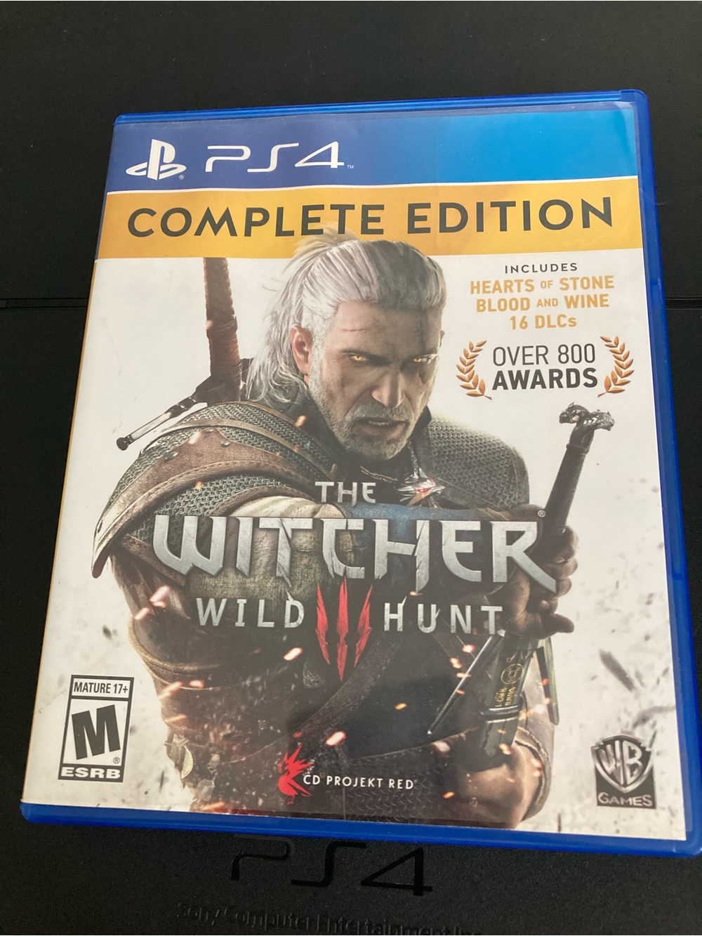 Sony PS4 The Witcher 3: Wild Hunt Complete Edition - White & Blue